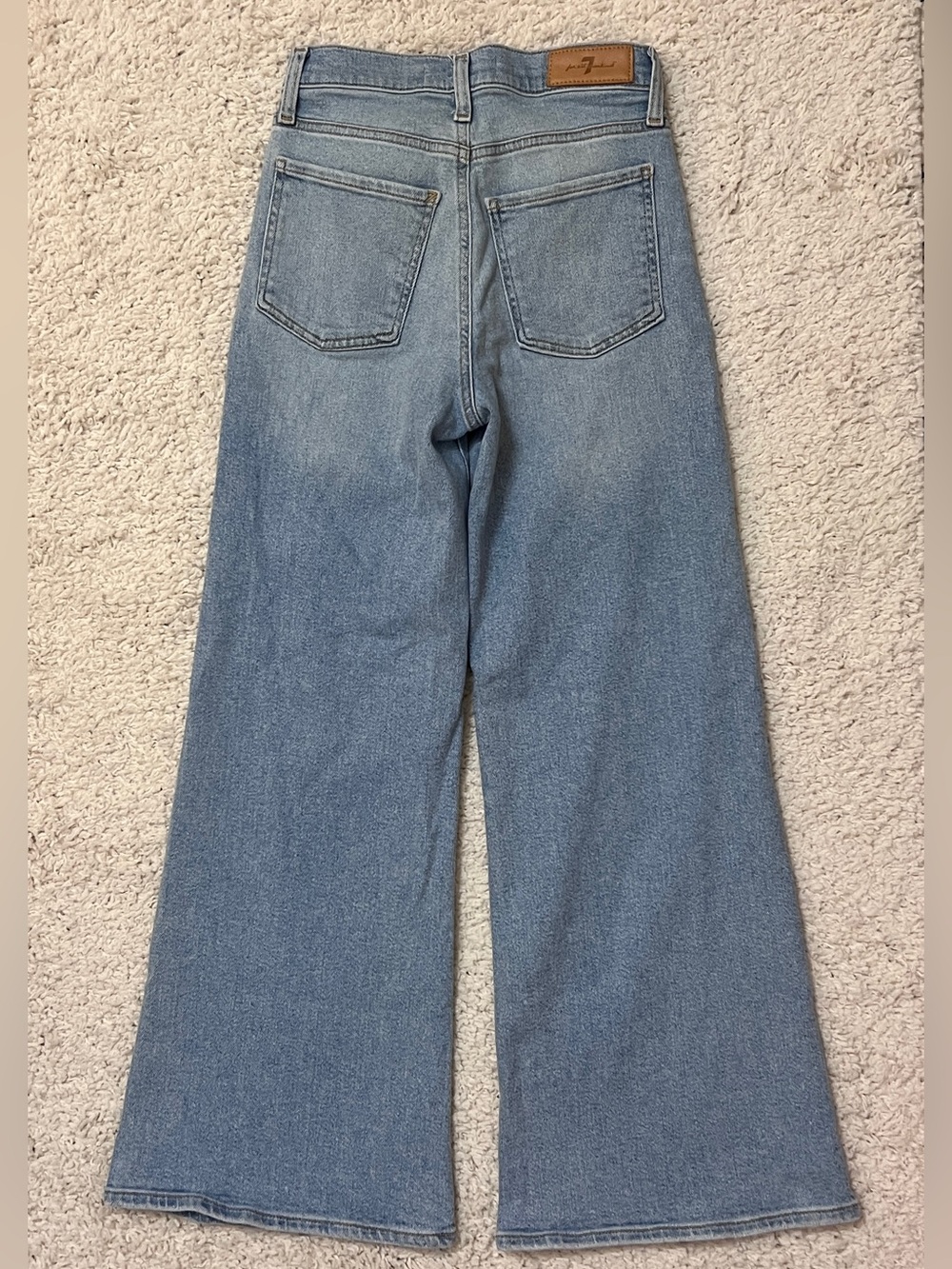 7 For All Mankind Ultra High Rise Cropped Jo in Luxe Vintage - Picture 11 of 12
